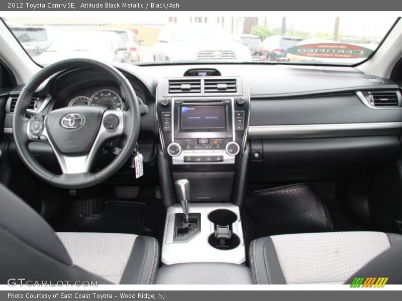 Attitude Black Metallic / Black/Ash 2012 Toyota Camry SE
