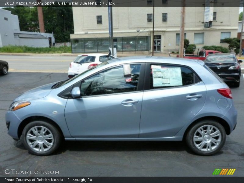  2013 MAZDA2 Sport Clear Water Blue Metallic