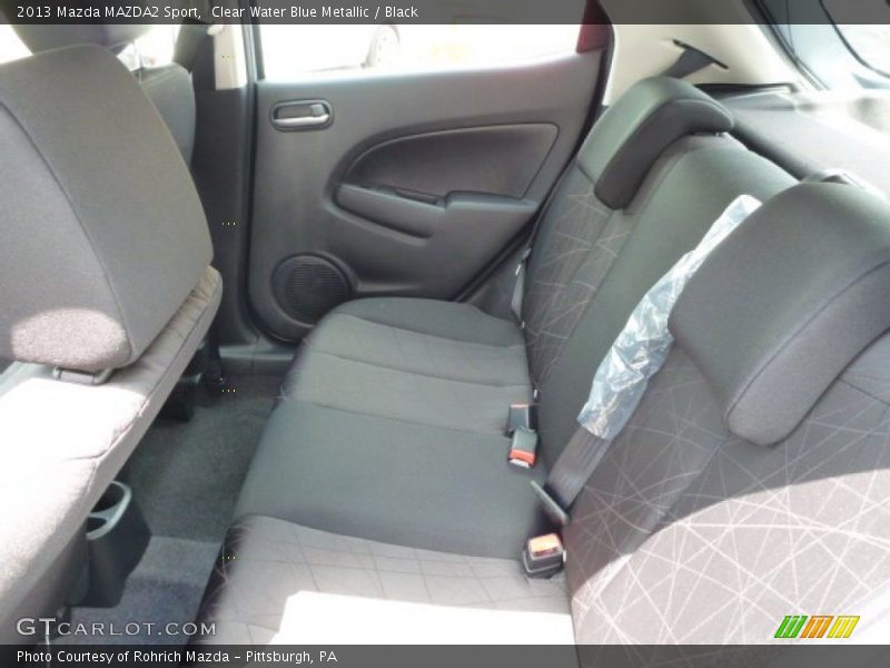 Clear Water Blue Metallic / Black 2013 Mazda MAZDA2 Sport