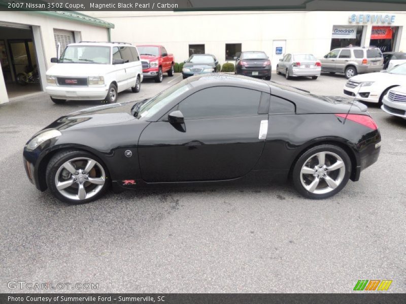 Magnetic Black Pearl / Carbon 2007 Nissan 350Z Coupe