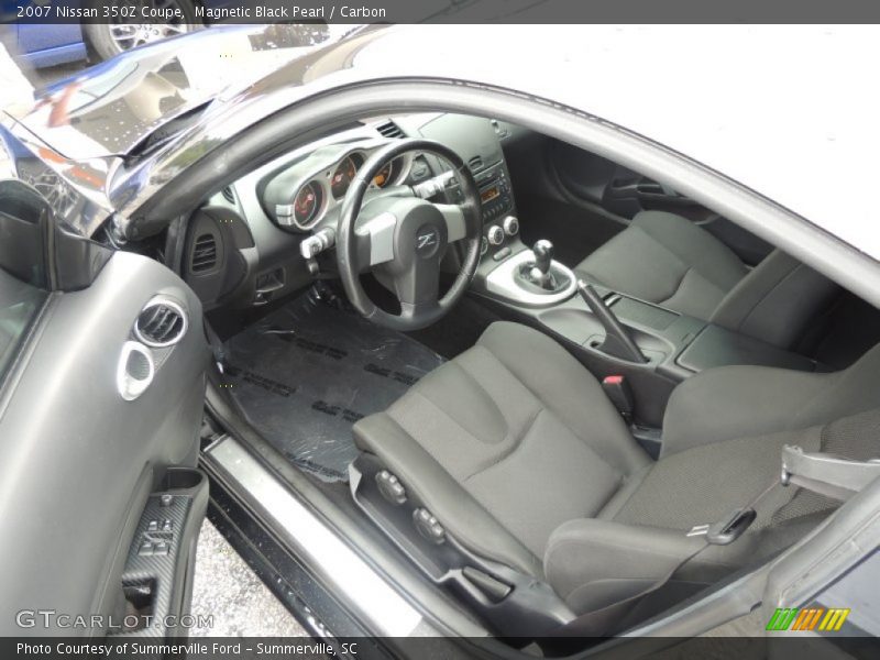 Magnetic Black Pearl / Carbon 2007 Nissan 350Z Coupe