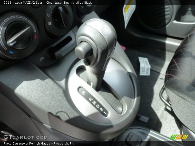 Clear Water Blue Metallic / Black 2013 Mazda MAZDA2 Sport