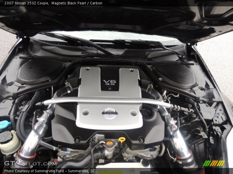 Magnetic Black Pearl / Carbon 2007 Nissan 350Z Coupe