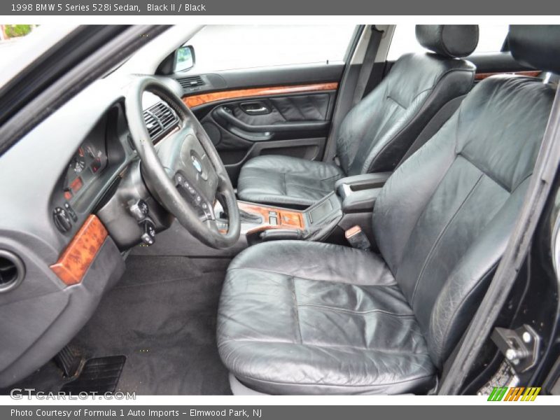 Front Seat of 1998 5 Series 528i Sedan