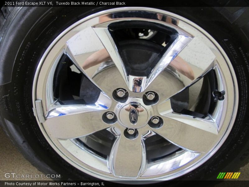 Tuxedo Black Metallic / Charcoal Black 2011 Ford Escape XLT V6