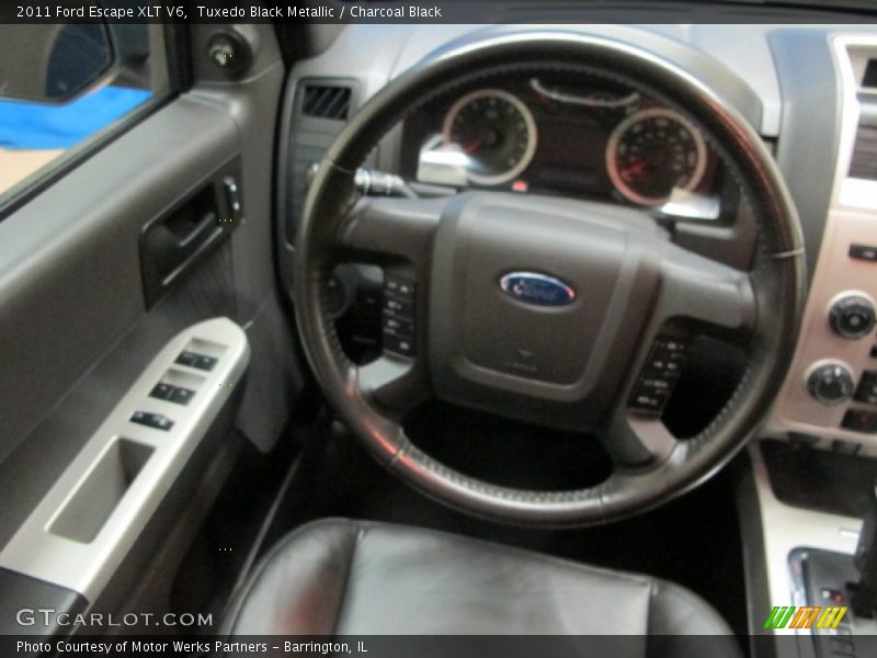 Tuxedo Black Metallic / Charcoal Black 2011 Ford Escape XLT V6