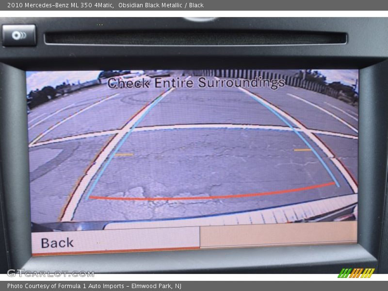 Obsidian Black Metallic / Black 2010 Mercedes-Benz ML 350 4Matic