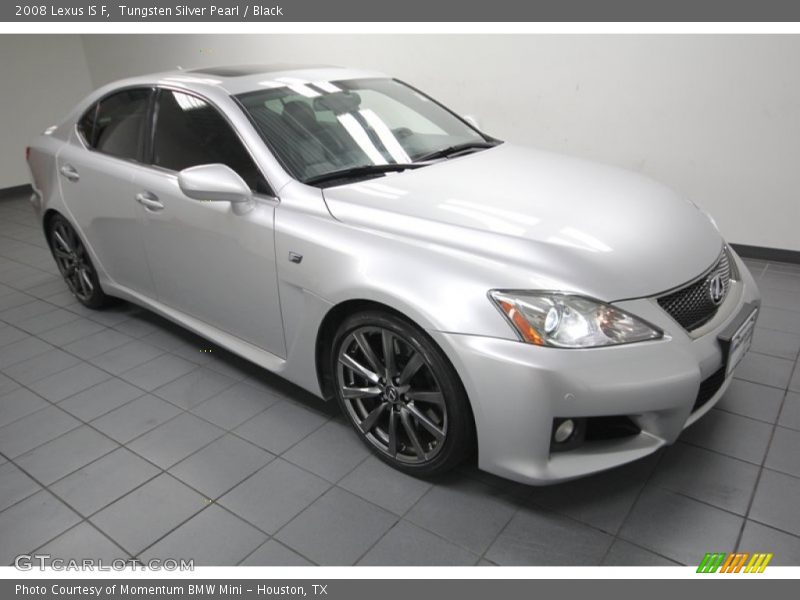 Tungsten Silver Pearl / Black 2008 Lexus IS F