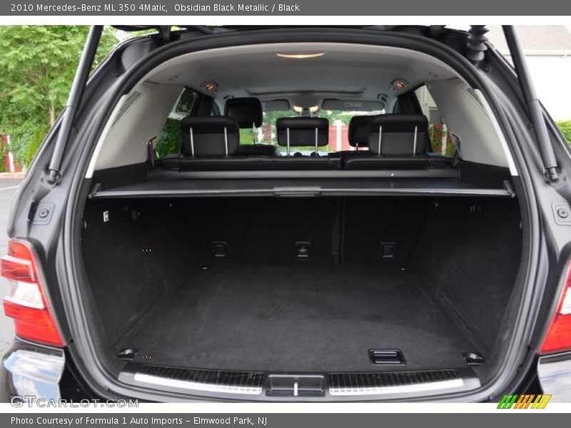 Obsidian Black Metallic / Black 2010 Mercedes-Benz ML 350 4Matic