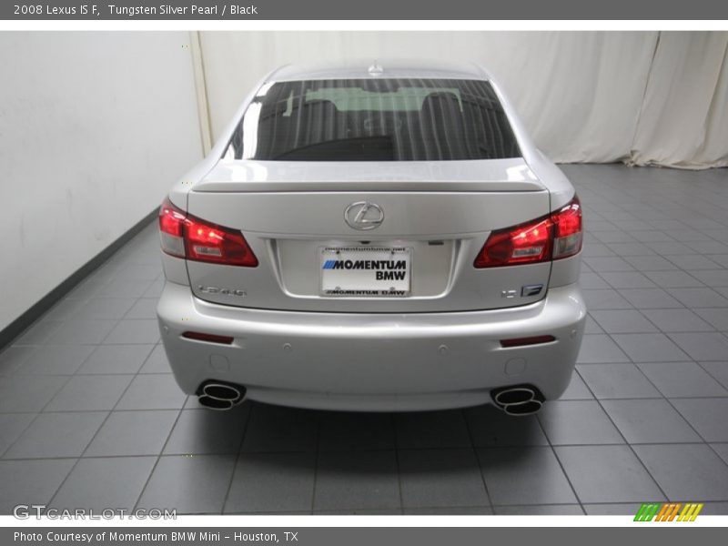 Tungsten Silver Pearl / Black 2008 Lexus IS F