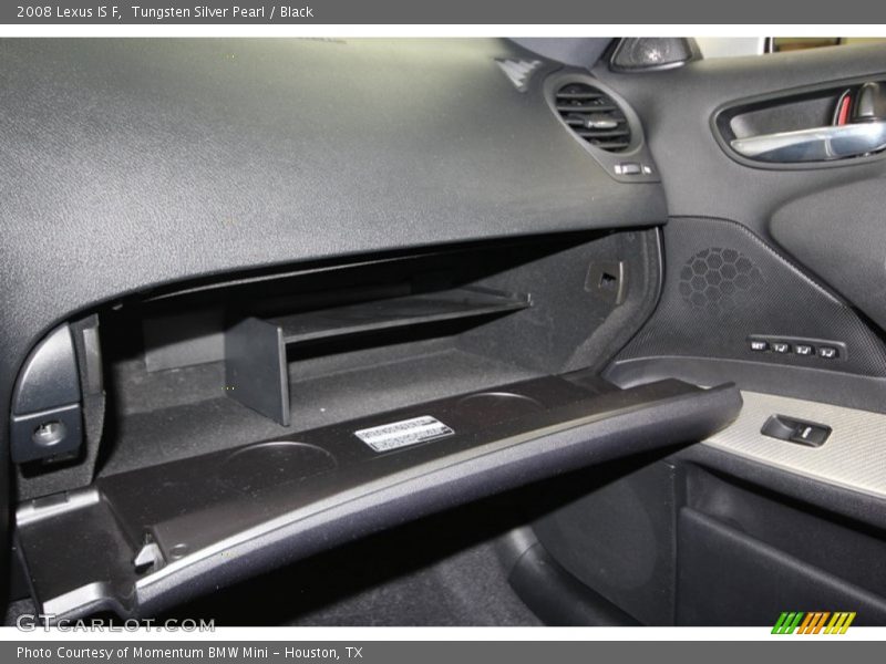 Tungsten Silver Pearl / Black 2008 Lexus IS F