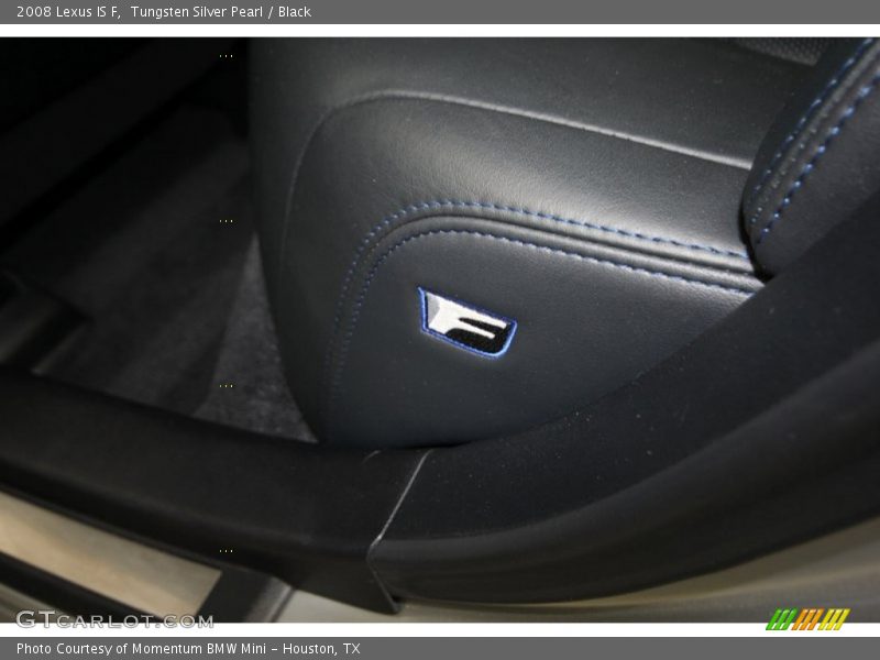 Tungsten Silver Pearl / Black 2008 Lexus IS F
