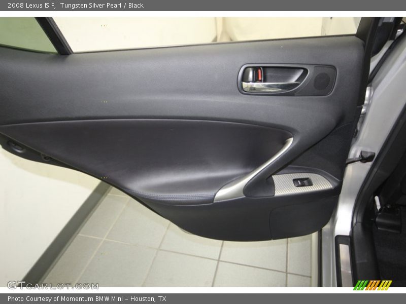 Tungsten Silver Pearl / Black 2008 Lexus IS F