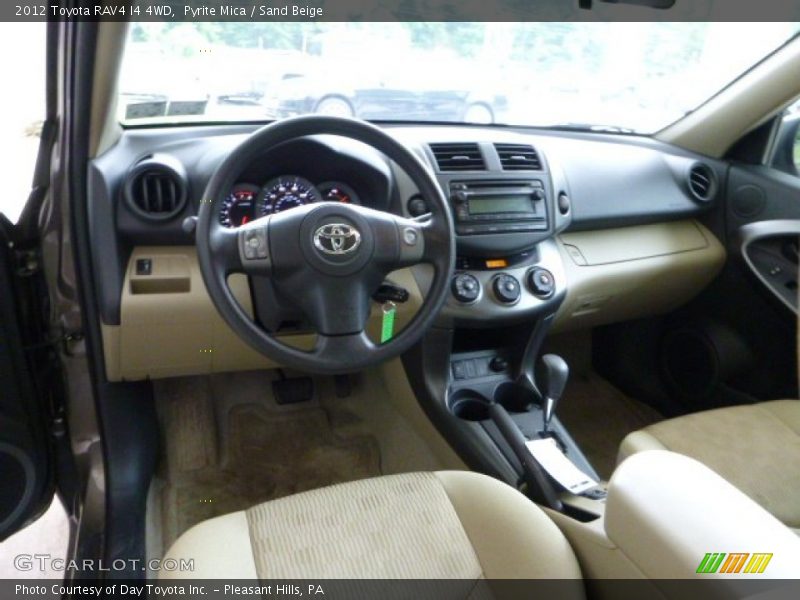 Pyrite Mica / Sand Beige 2012 Toyota RAV4 I4 4WD