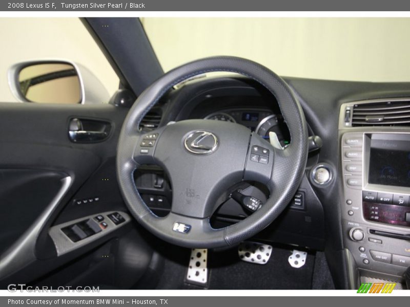 Tungsten Silver Pearl / Black 2008 Lexus IS F