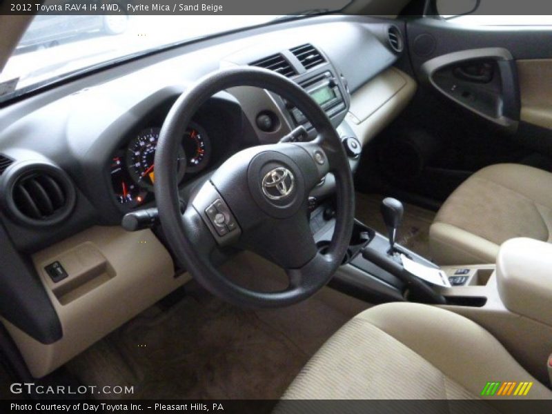Pyrite Mica / Sand Beige 2012 Toyota RAV4 I4 4WD