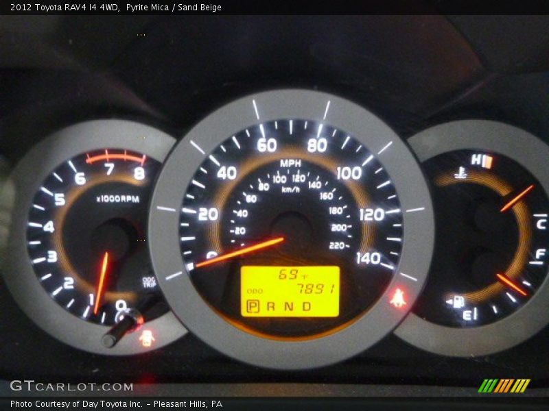 Pyrite Mica / Sand Beige 2012 Toyota RAV4 I4 4WD