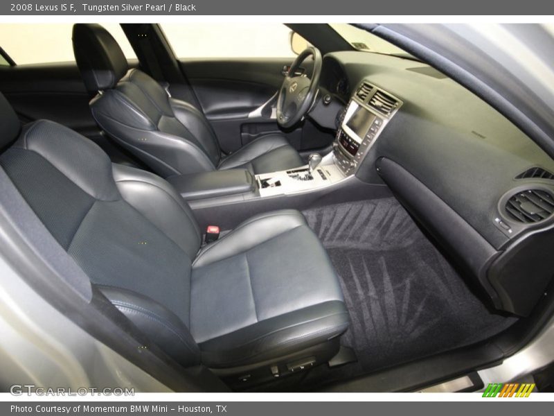 Tungsten Silver Pearl / Black 2008 Lexus IS F