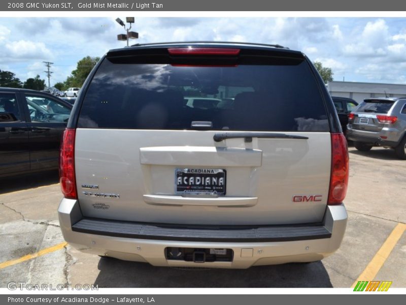 Gold Mist Metallic / Light Tan 2008 GMC Yukon SLT