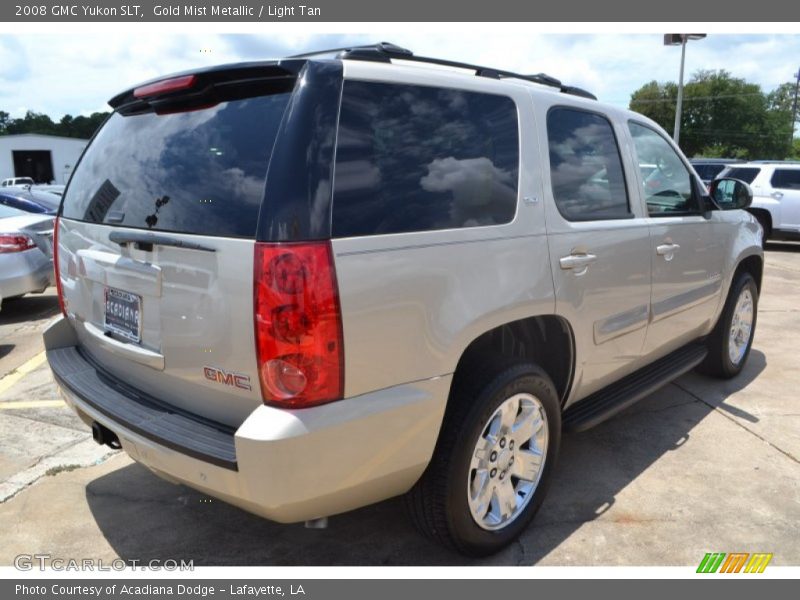 Gold Mist Metallic / Light Tan 2008 GMC Yukon SLT