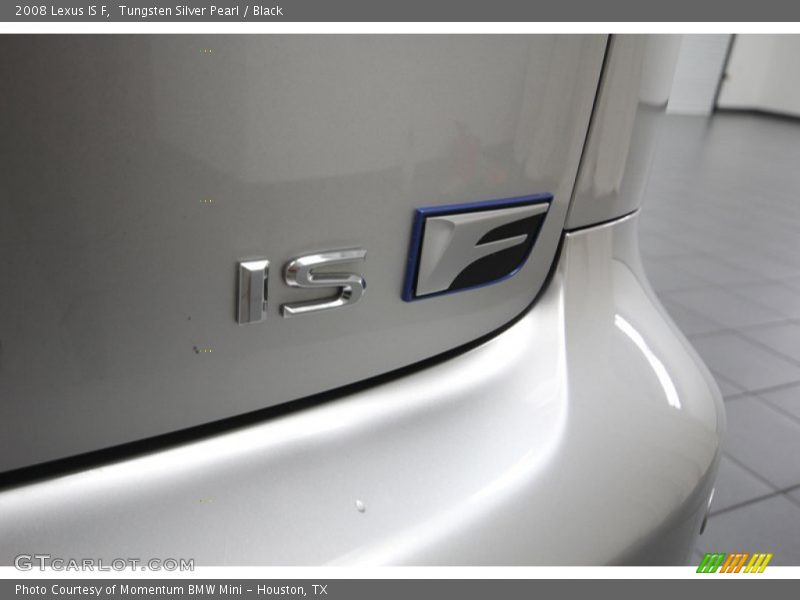 Tungsten Silver Pearl / Black 2008 Lexus IS F