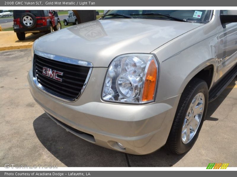 Gold Mist Metallic / Light Tan 2008 GMC Yukon SLT