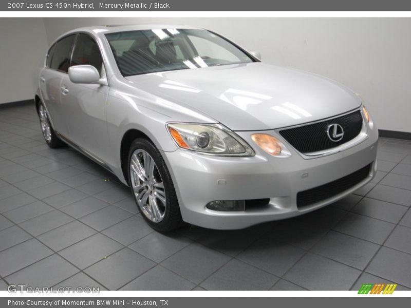 Mercury Metallic / Black 2007 Lexus GS 450h Hybrid