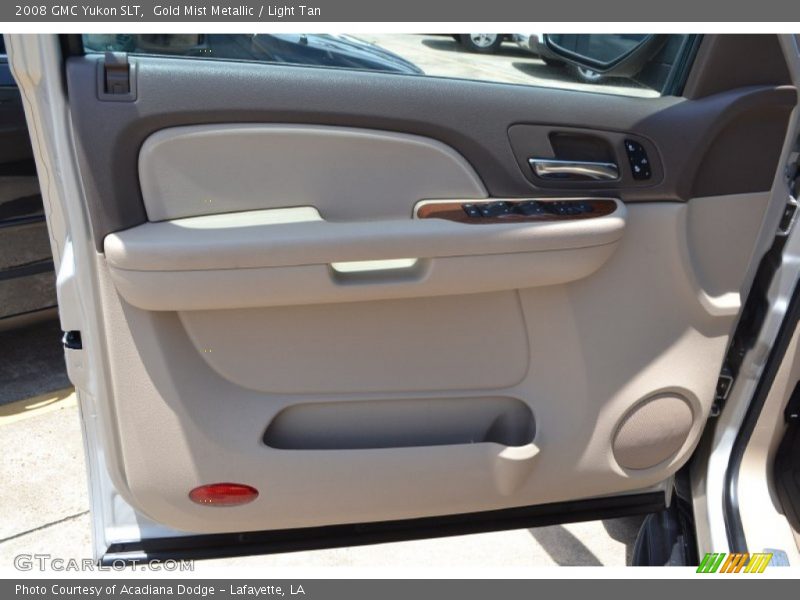 Gold Mist Metallic / Light Tan 2008 GMC Yukon SLT