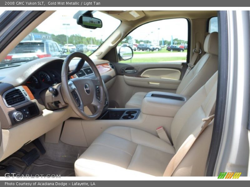 Gold Mist Metallic / Light Tan 2008 GMC Yukon SLT