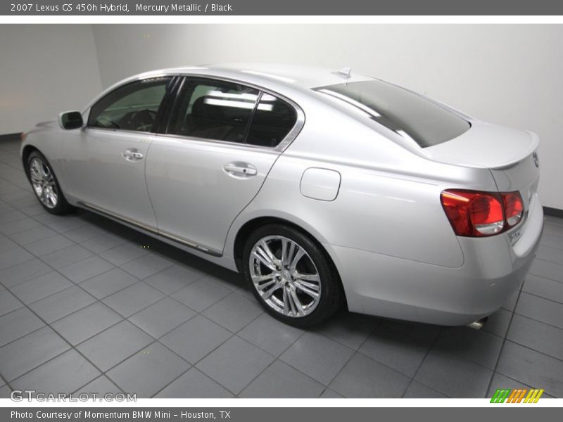 Mercury Metallic / Black 2007 Lexus GS 450h Hybrid