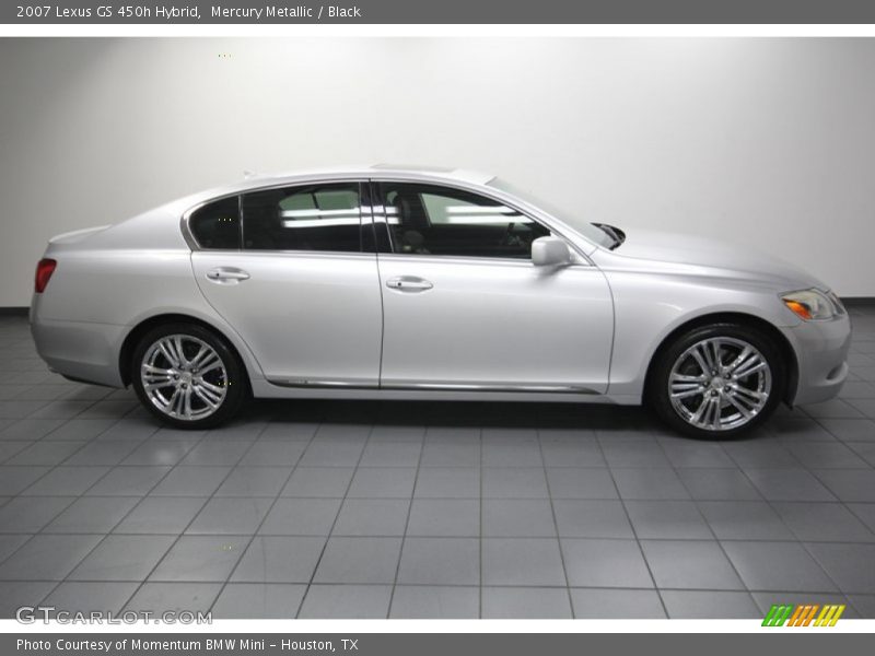 Mercury Metallic / Black 2007 Lexus GS 450h Hybrid