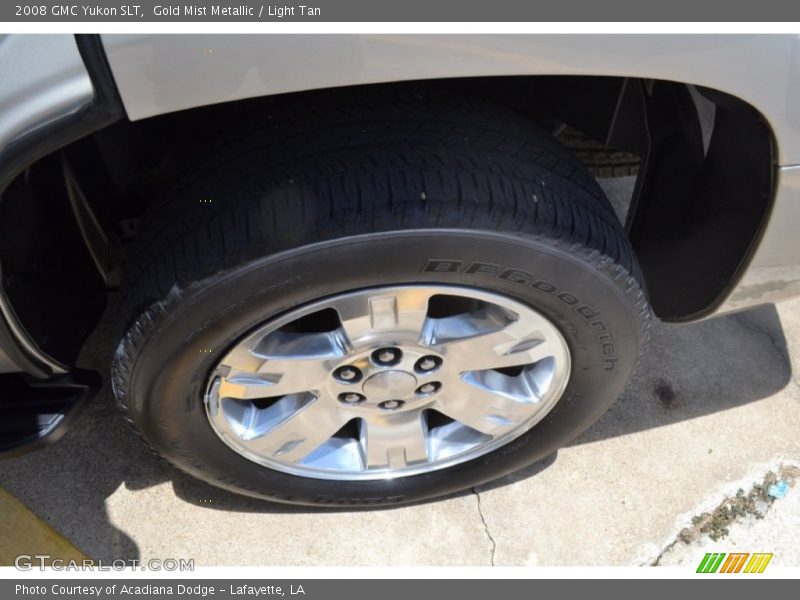 Gold Mist Metallic / Light Tan 2008 GMC Yukon SLT