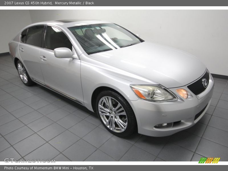 Mercury Metallic / Black 2007 Lexus GS 450h Hybrid