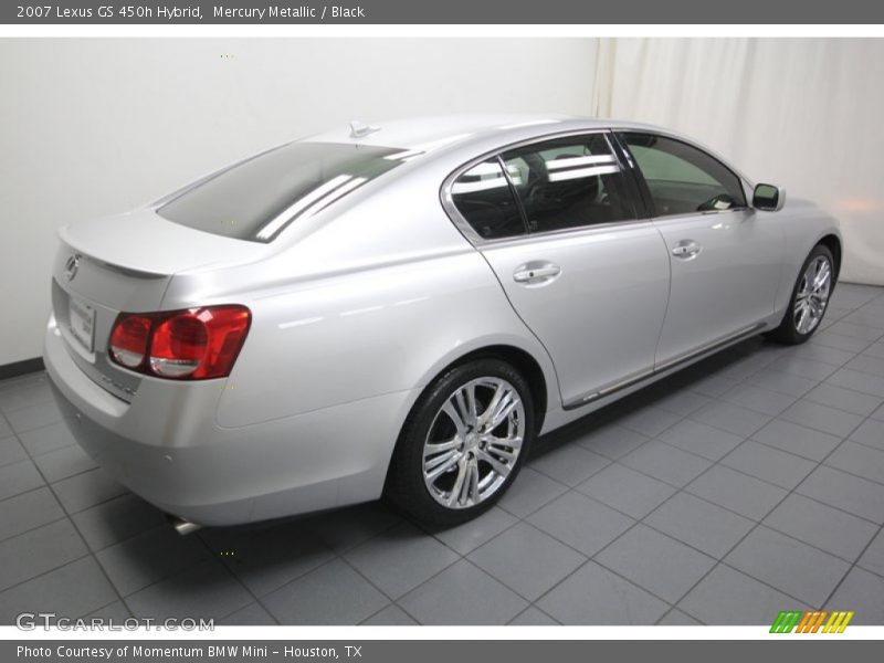 Mercury Metallic / Black 2007 Lexus GS 450h Hybrid