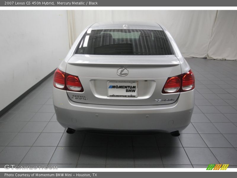 Mercury Metallic / Black 2007 Lexus GS 450h Hybrid