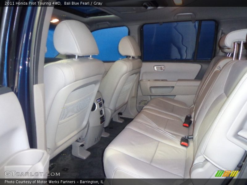 Bali Blue Pearl / Gray 2011 Honda Pilot Touring 4WD