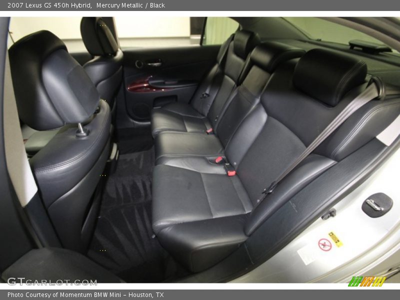 Mercury Metallic / Black 2007 Lexus GS 450h Hybrid