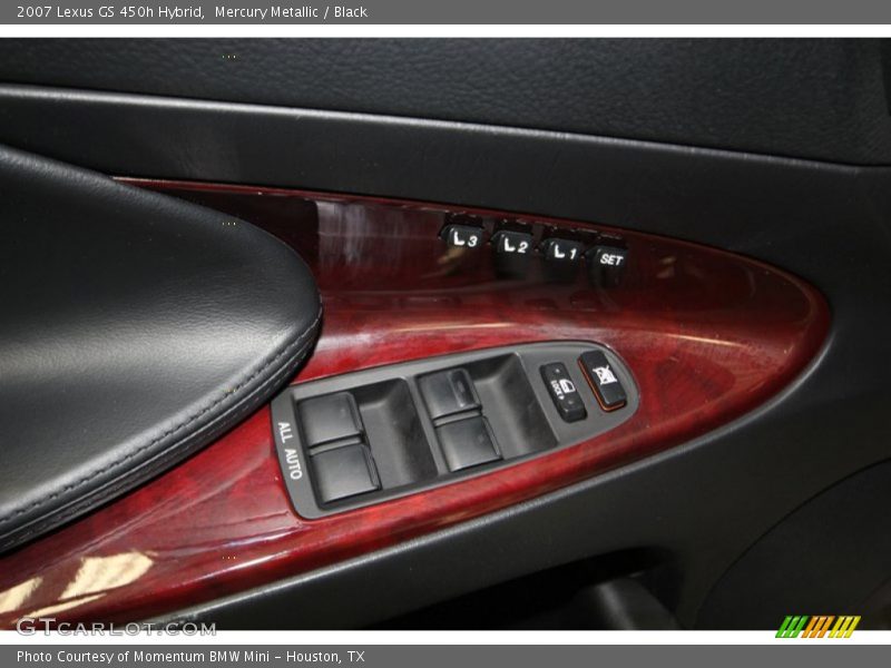 Mercury Metallic / Black 2007 Lexus GS 450h Hybrid