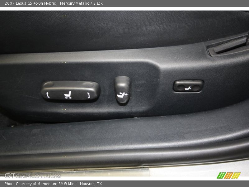 Mercury Metallic / Black 2007 Lexus GS 450h Hybrid