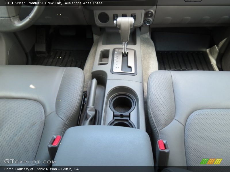 Avalanche White / Steel 2011 Nissan Frontier SL Crew Cab