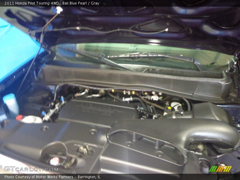 Bali Blue Pearl / Gray 2011 Honda Pilot Touring 4WD