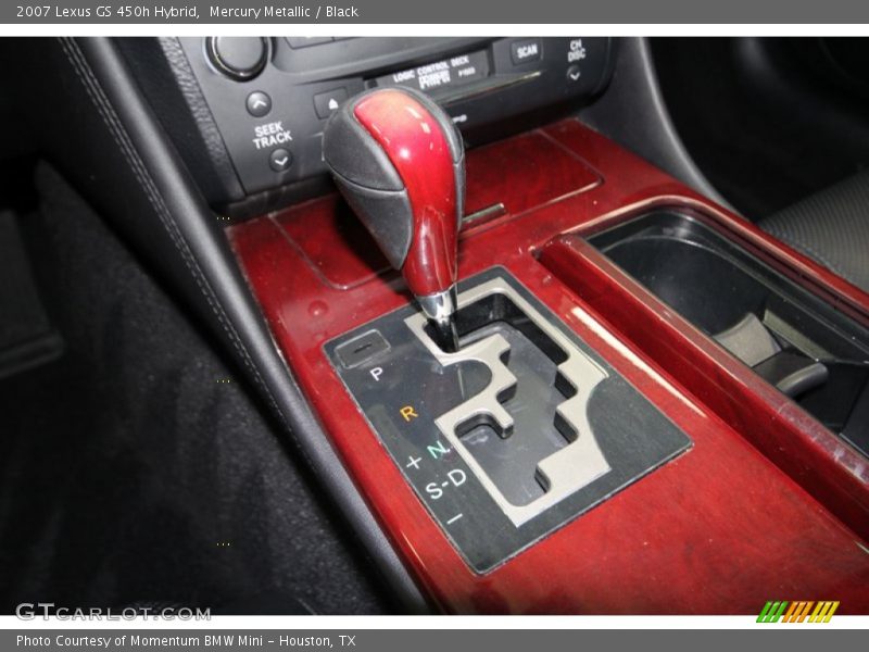 Mercury Metallic / Black 2007 Lexus GS 450h Hybrid