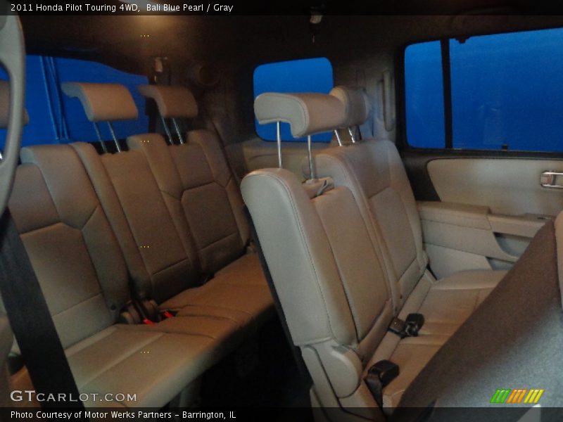 Bali Blue Pearl / Gray 2011 Honda Pilot Touring 4WD