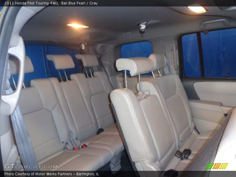 Bali Blue Pearl / Gray 2011 Honda Pilot Touring 4WD