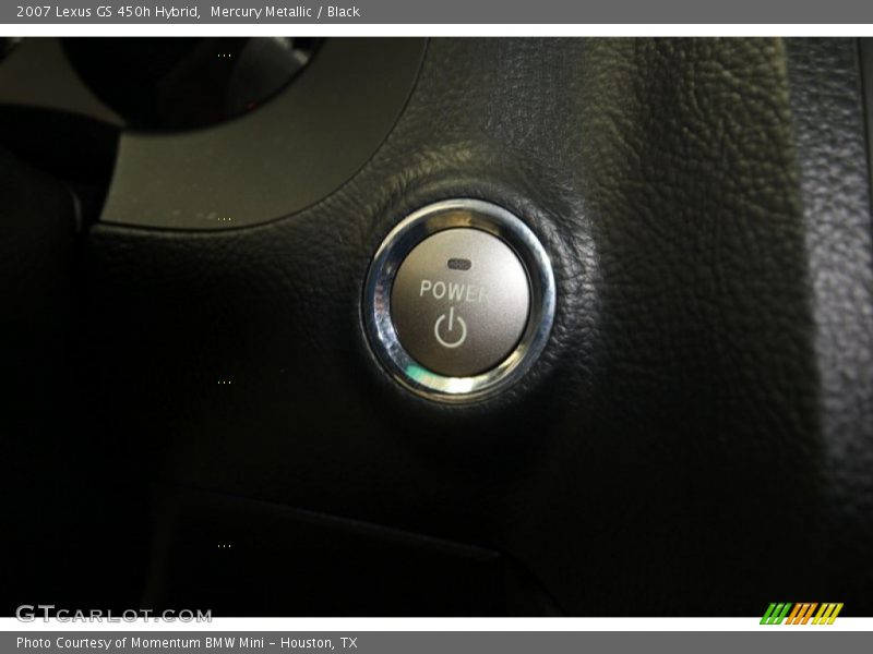Mercury Metallic / Black 2007 Lexus GS 450h Hybrid