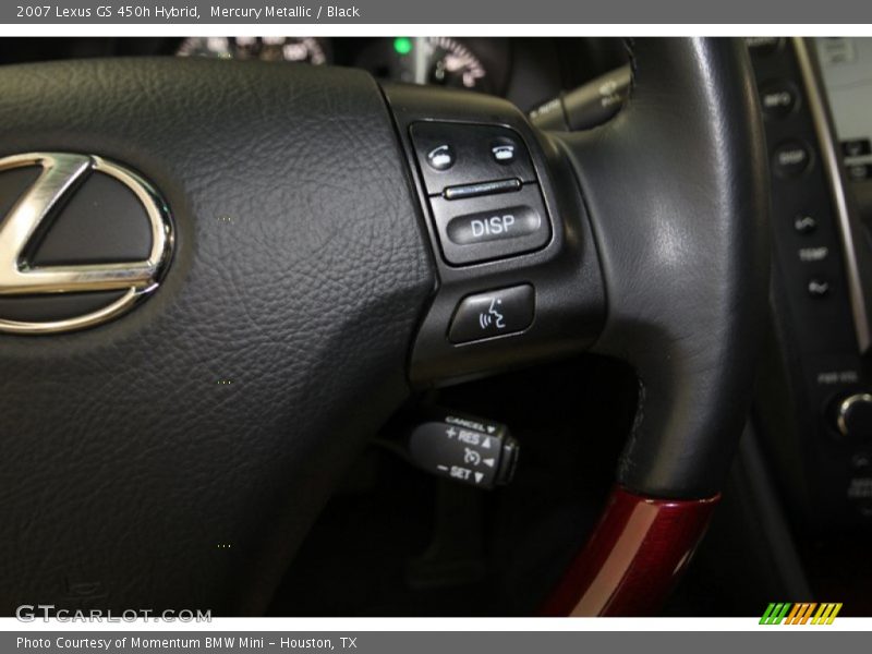 Mercury Metallic / Black 2007 Lexus GS 450h Hybrid