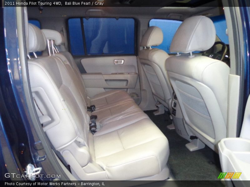 Bali Blue Pearl / Gray 2011 Honda Pilot Touring 4WD