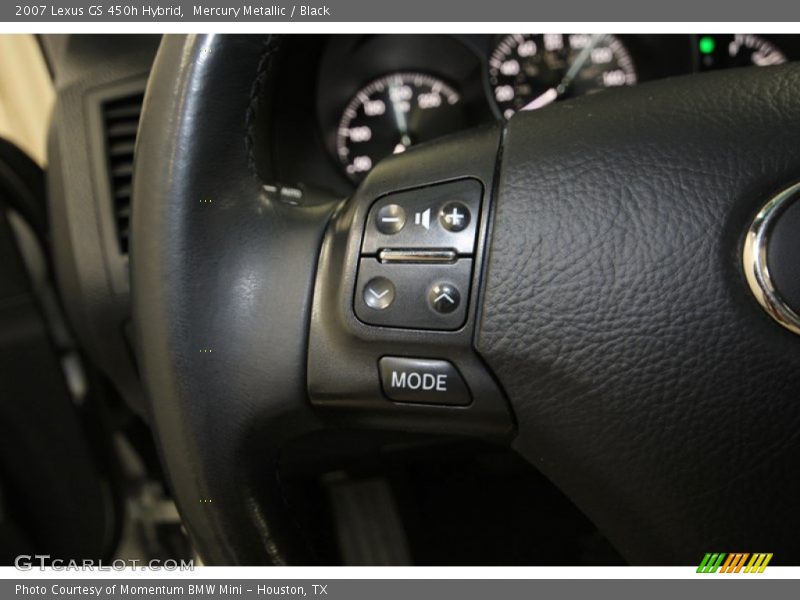 Mercury Metallic / Black 2007 Lexus GS 450h Hybrid