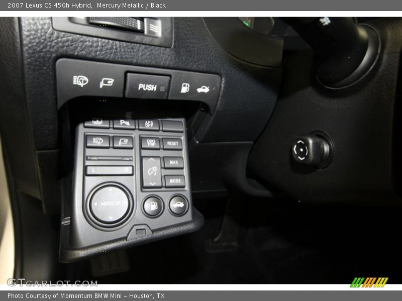 Mercury Metallic / Black 2007 Lexus GS 450h Hybrid