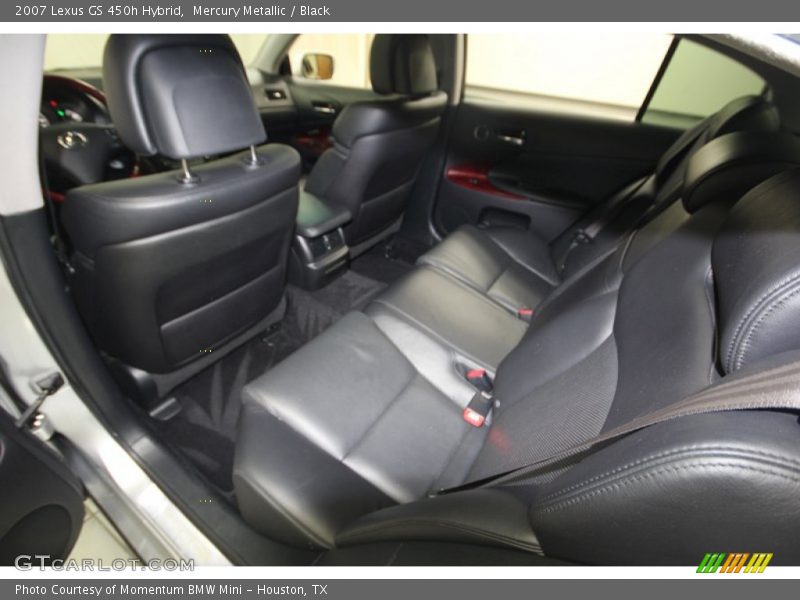 Mercury Metallic / Black 2007 Lexus GS 450h Hybrid